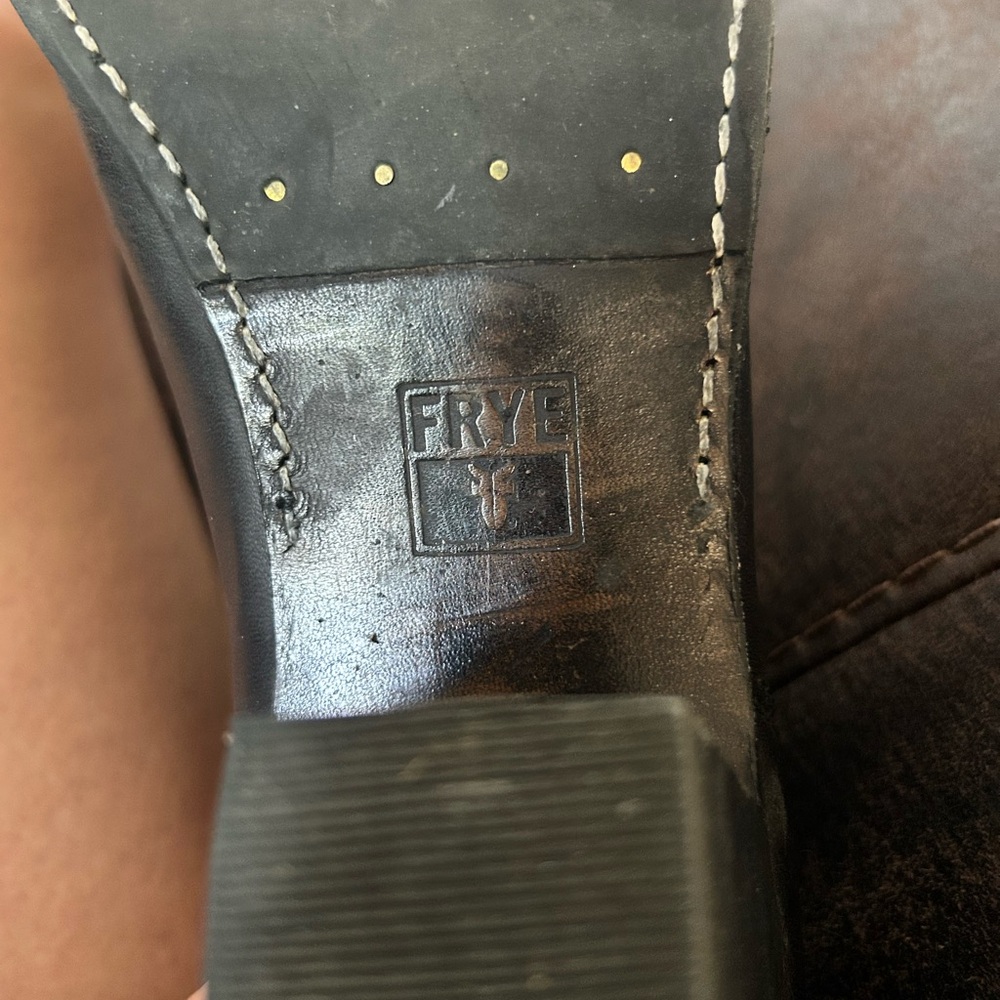 Frye Jackie Button Short Leather Boots Women’s Sz 11 - Picture 6 of 8